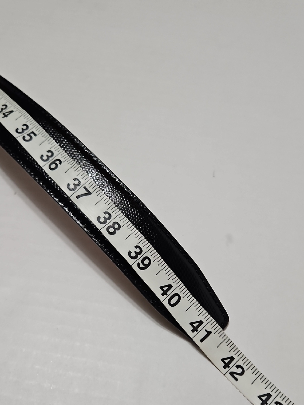 Nexbelt Classic Black Men's Leather Belt with Silver Buckle Size M - Picture 11 of 12